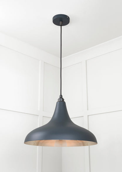 Smooth Nickel Frankley Pendant by From The Anvil