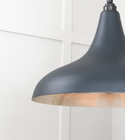 Smooth Nickel Frankley Pendant by From The Anvil