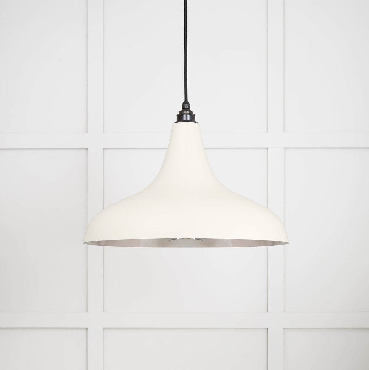Smooth Nickel Frankley Pendant by From The Anvil