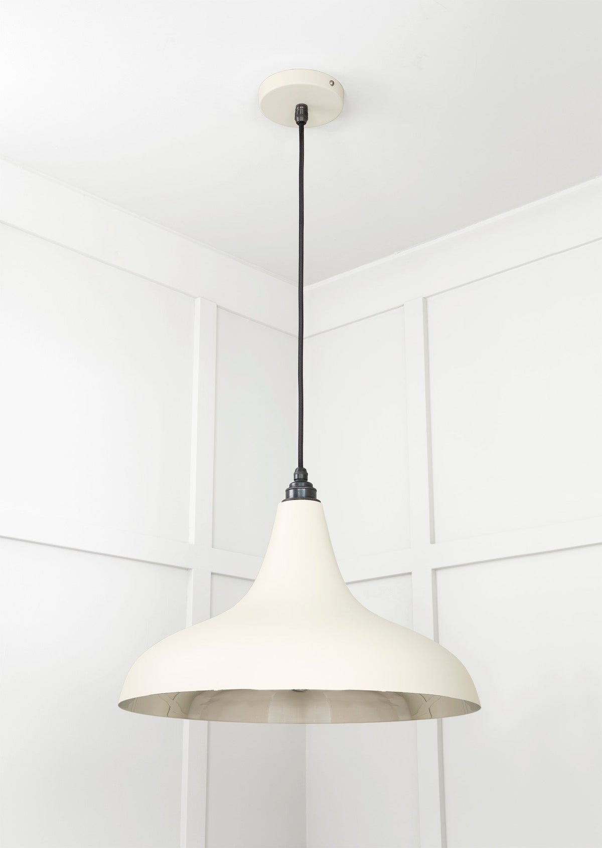 Smooth Nickel Frankley Pendant by From The Anvil
