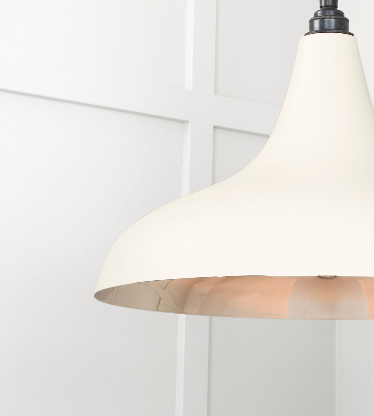 Smooth Nickel Frankley Pendant by From The Anvil