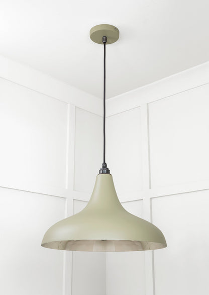Smooth Nickel Frankley Pendant by From The Anvil