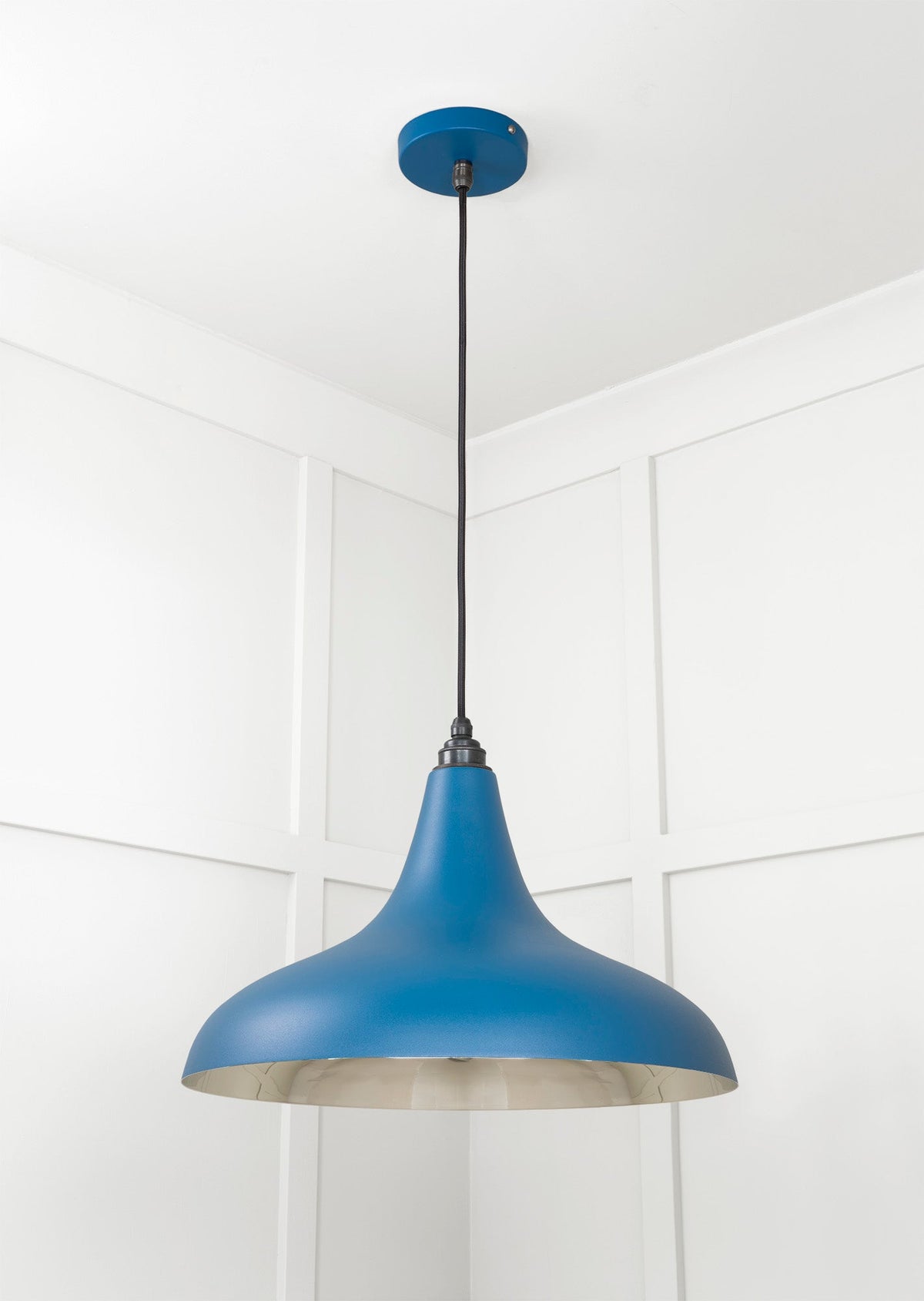 Smooth Nickel Frankley Pendant by From The Anvil