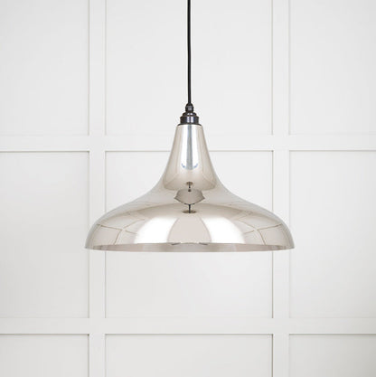 Smooth Nickel Frankley Pendant by From The Anvil