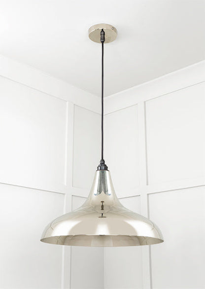Smooth Nickel Frankley Pendant by From The Anvil