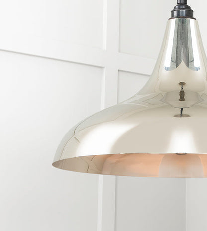 Smooth Nickel Frankley Pendant by From The Anvil