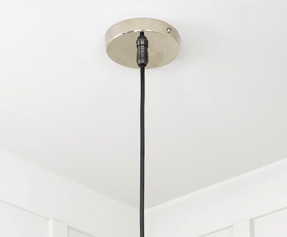 Smooth Nickel Frankley Pendant by From The Anvil