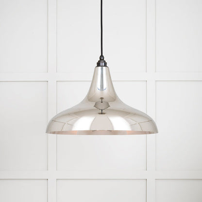 Smooth Nickel Frankley Pendant by From The Anvil