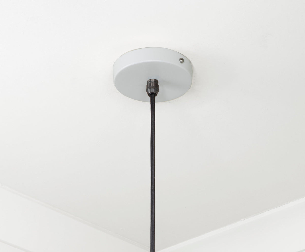 Smooth Brass Frankley Pendant by From The Anvil