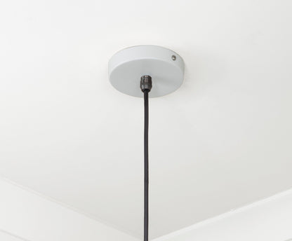 Smooth Brass Frankley Pendant by From The Anvil