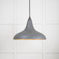 From The Anvil's Smooth Brass Smooth Brass Frankley Pendant