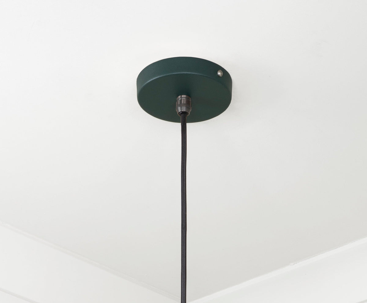 Smooth Brass Frankley Pendant by From The Anvil