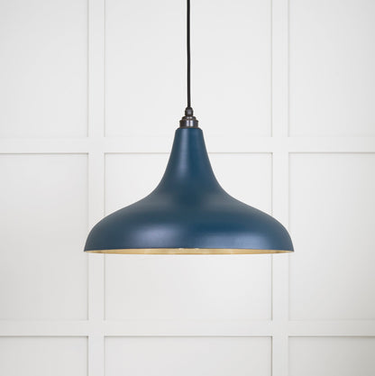 Smooth Brass Frankley Pendant by From The Anvil