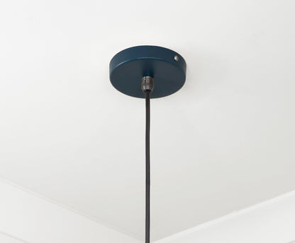Smooth Brass Frankley Pendant by From The Anvil