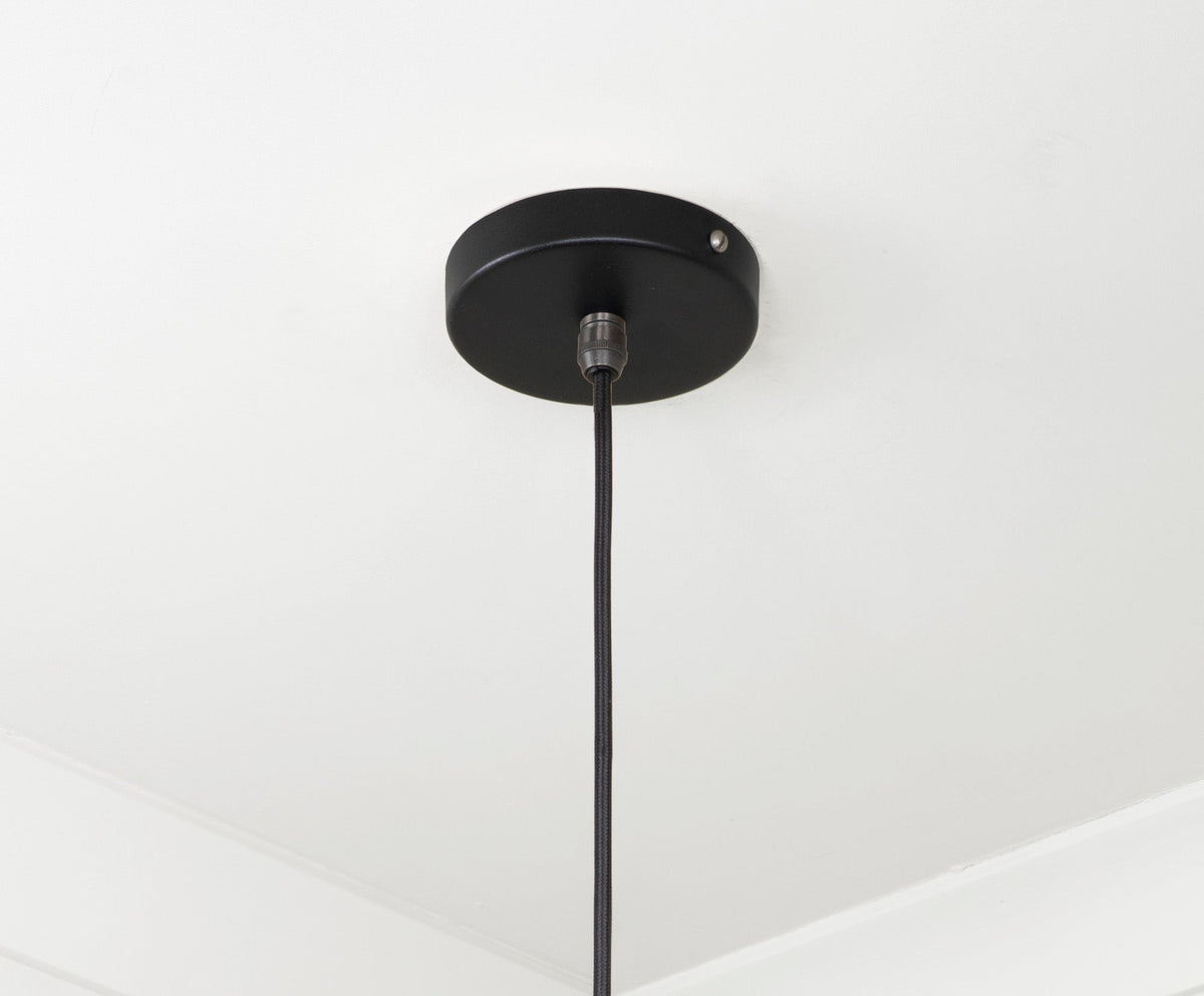 Smooth Brass Frankley Pendant by From The Anvil