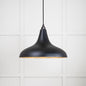From The Anvil's Smooth Brass Smooth Brass Frankley Pendant