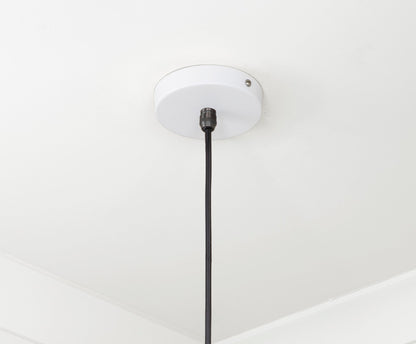 Smooth Brass Frankley Pendant by From The Anvil