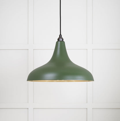 Smooth Brass Frankley Pendant by From The Anvil