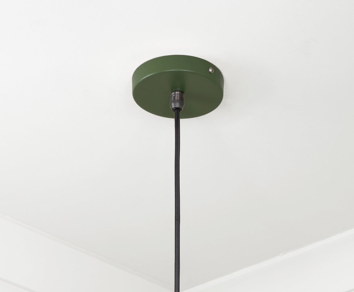 Smooth Brass Frankley Pendant by From The Anvil