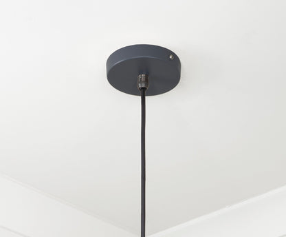Smooth Brass Frankley Pendant by From The Anvil
