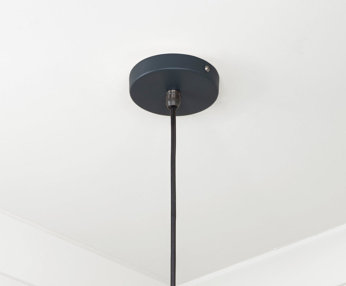 Smooth Brass Frankley Pendant by From The Anvil