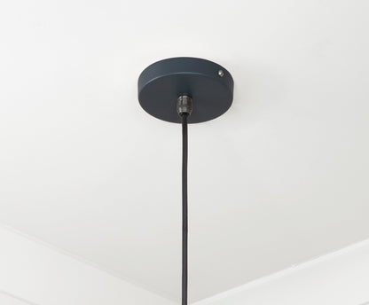 Smooth Brass Frankley Pendant by From The Anvil