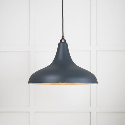 From The Anvil's Smooth Brass Smooth Brass Frankley Pendant