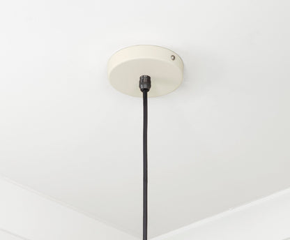Smooth Brass Frankley Pendant by From The Anvil