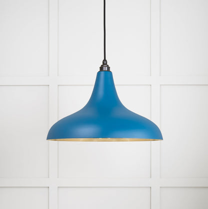 Smooth Brass Frankley Pendant by From The Anvil