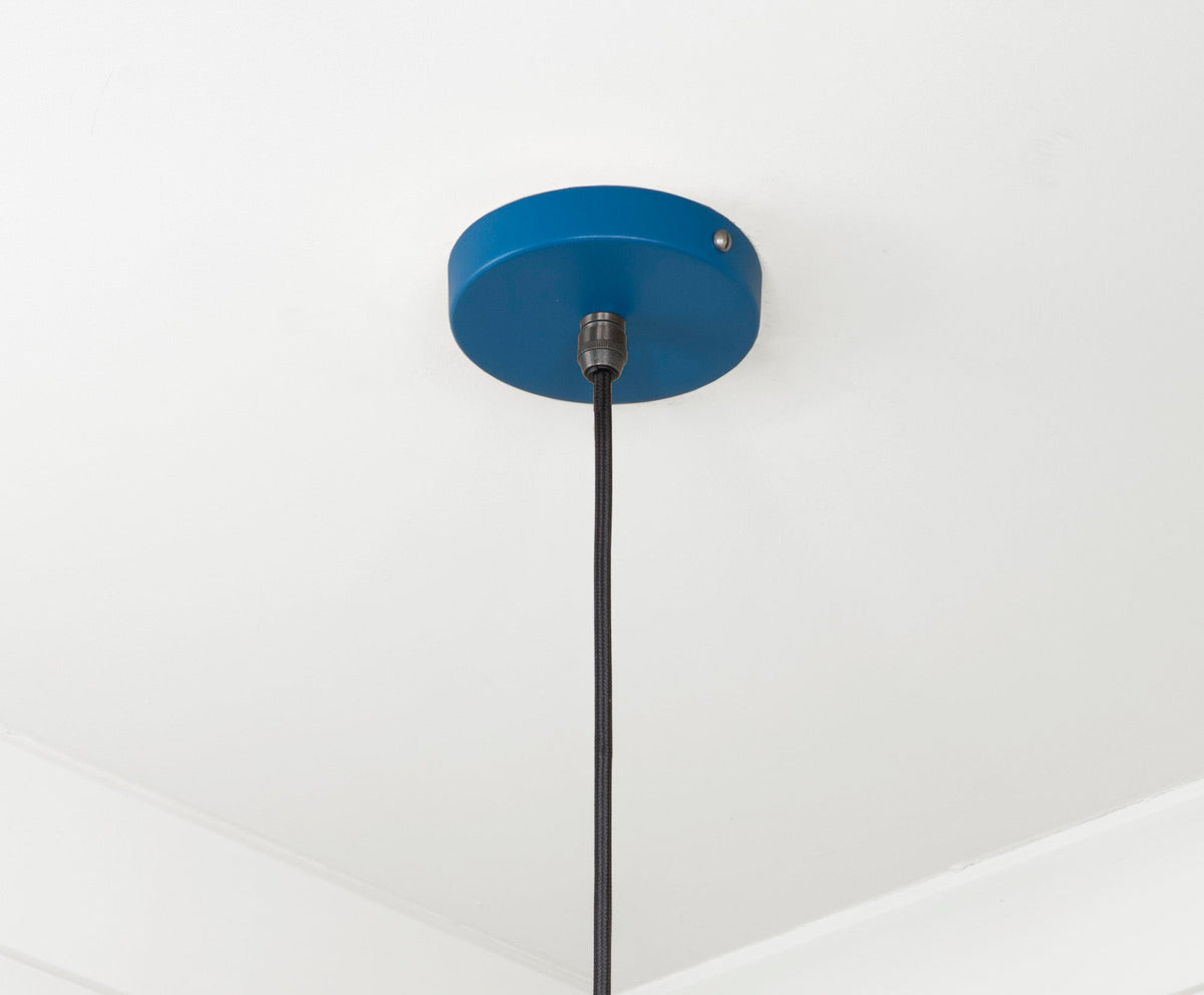 Smooth Brass Frankley Pendant by From The Anvil