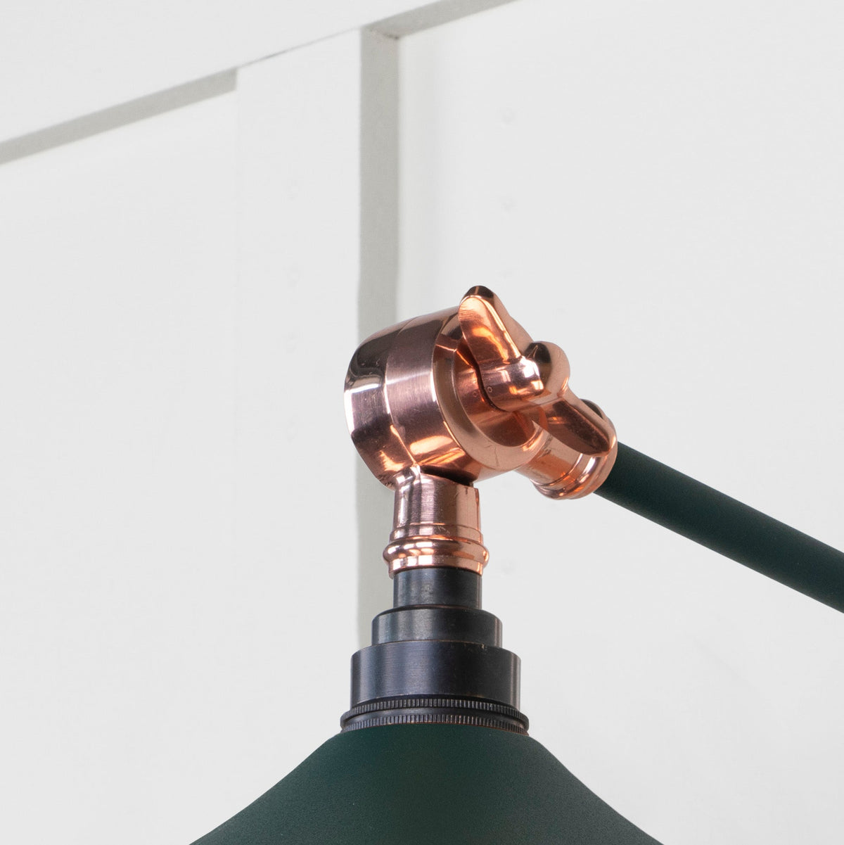 Smooth Copper Flora Wall Light by From The Anvil