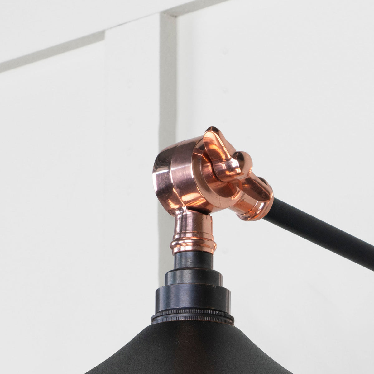 Smooth Copper Flora Wall Light by From The Anvil