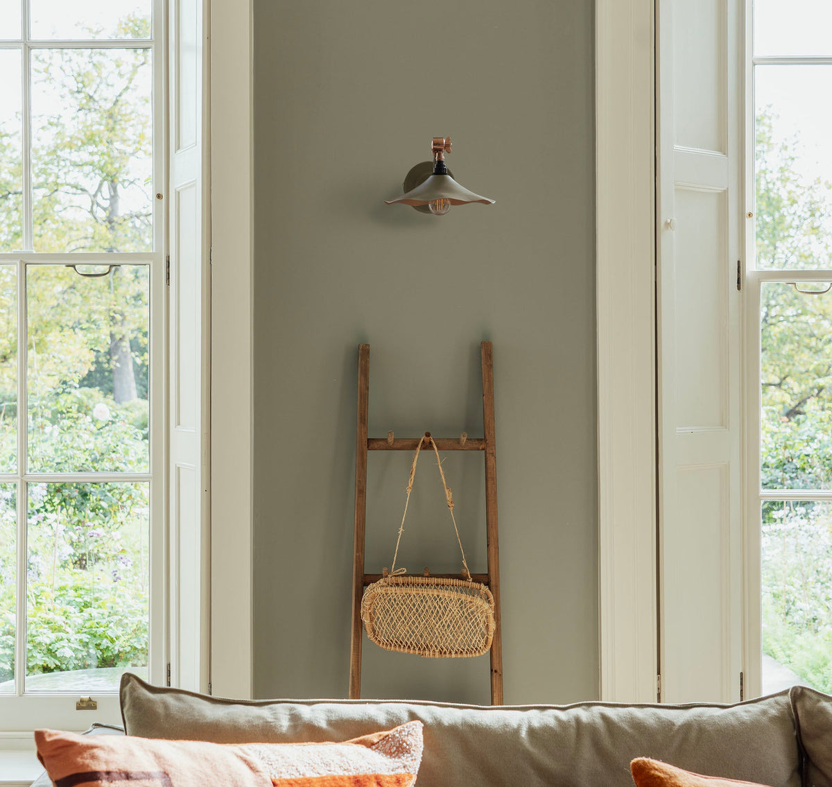 Smooth Copper Flora Wall Light by From The Anvil