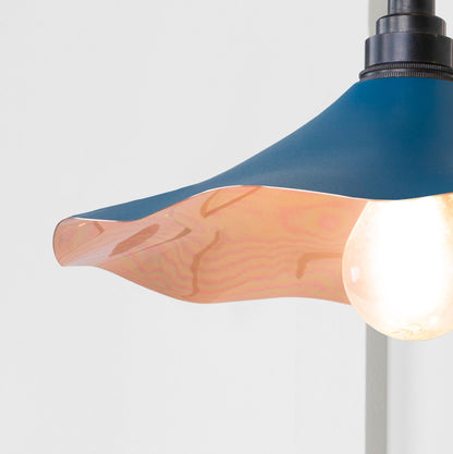 Smooth Copper Flora Wall Light by From The Anvil