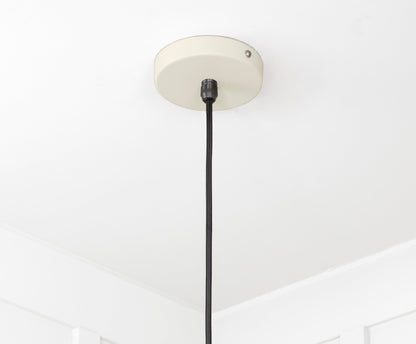 Smooth Brass Flora Pendant by From The Anvil