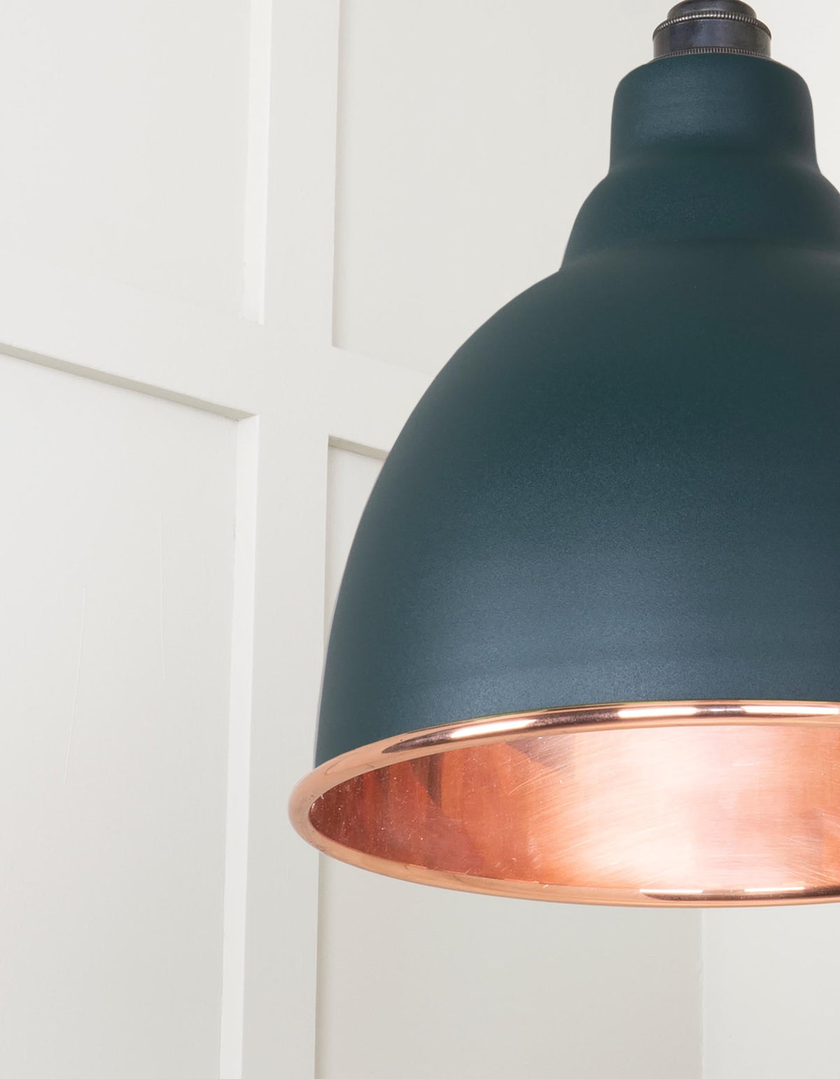 Smooth Copper Brindley Cluster Pendant by From The Anvil