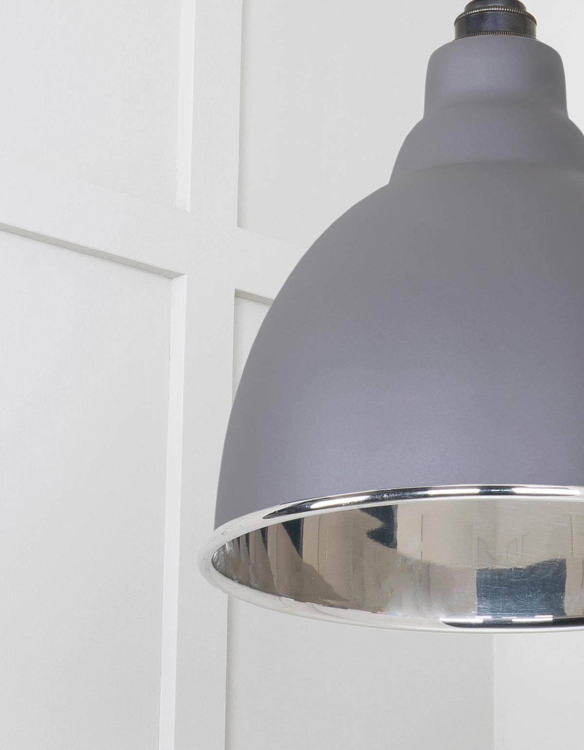 Smooth Nickel Brindley Cluster Pendant by From The Anvil