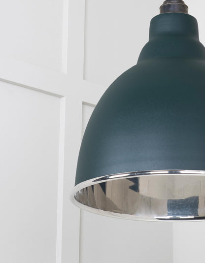 Smooth Nickel Brindley Cluster Pendant by From The Anvil