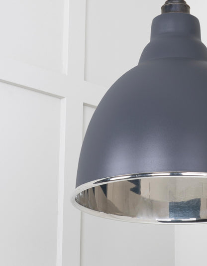Smooth Nickel Brindley Cluster Pendant by From The Anvil
