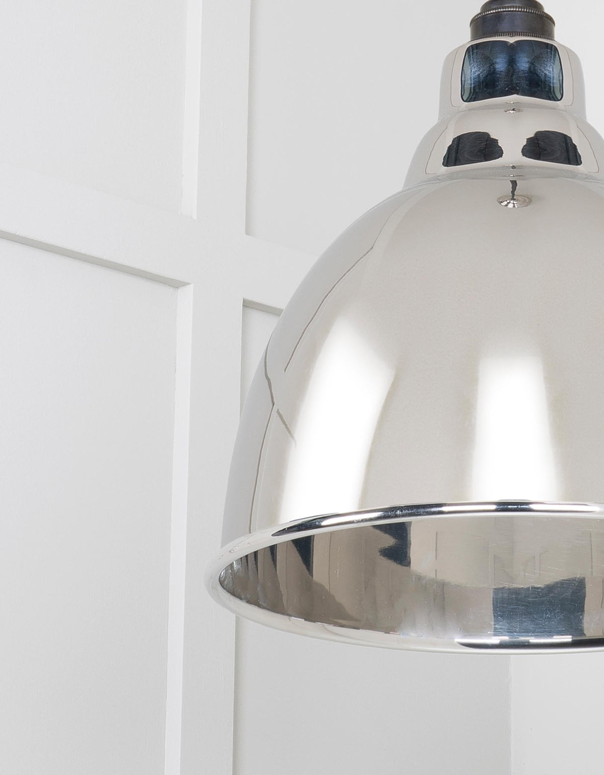Smooth Nickel Brindley Cluster Pendant by From The Anvil