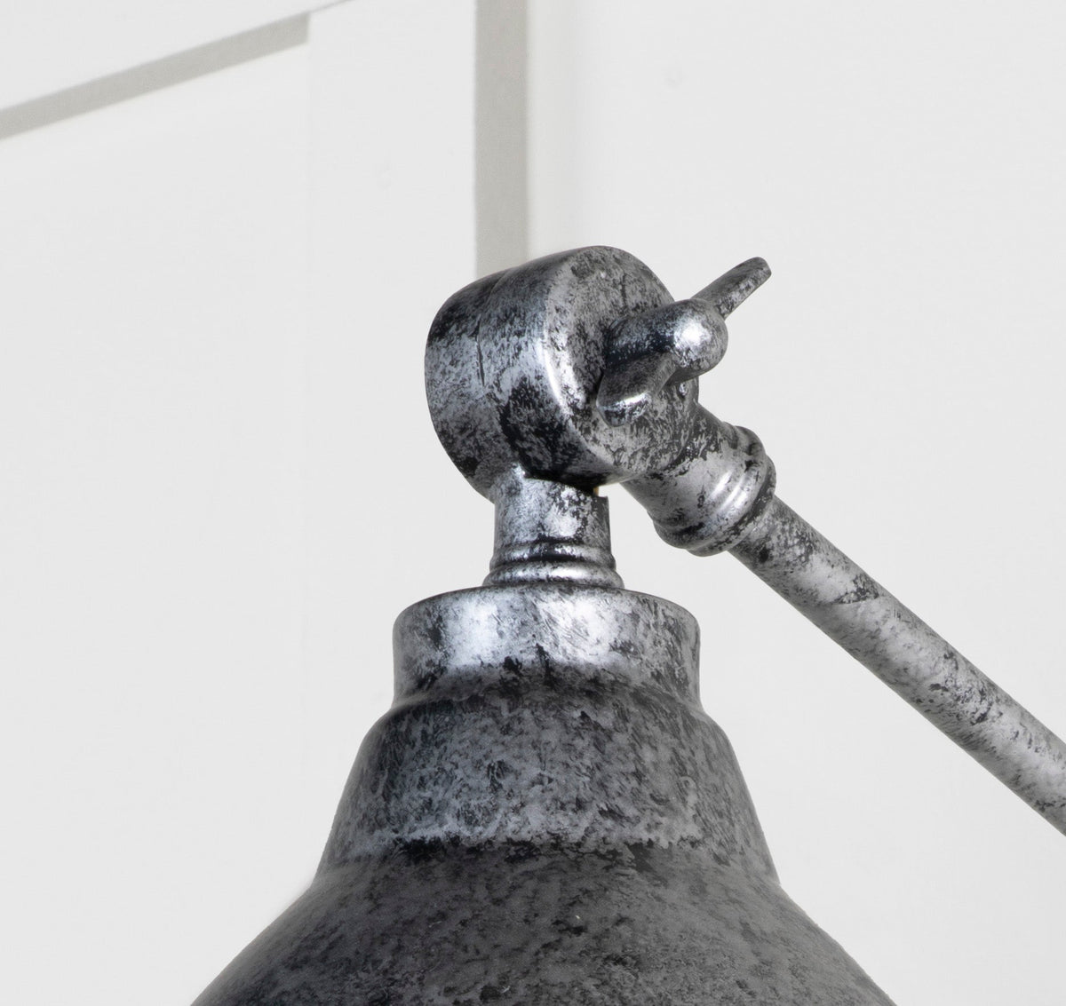 Pewter Brindley Wall Light by From The Anvil