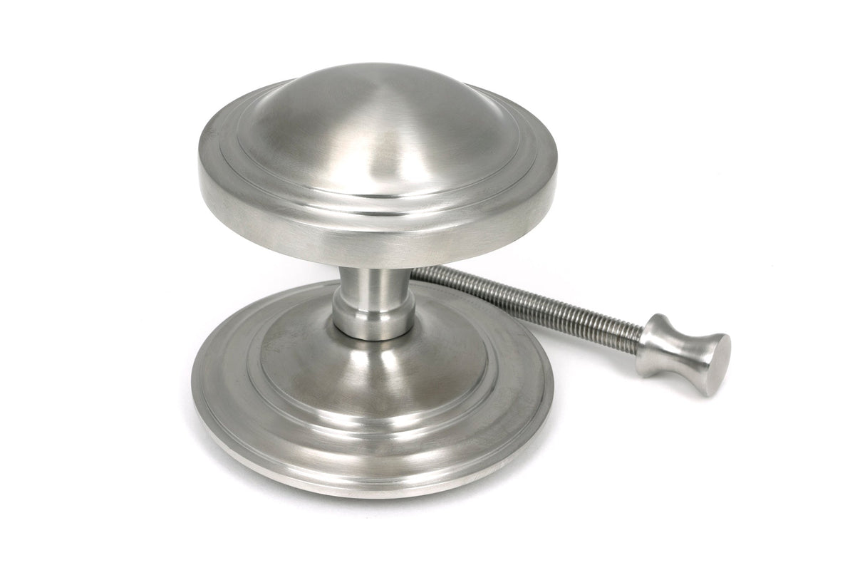 Art Deco Centre Door Knob by From The Anvil