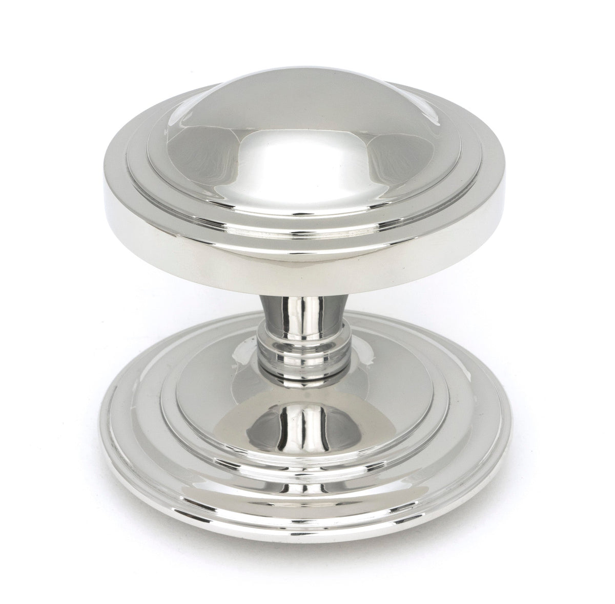From The Anvil's Polished Marine SS (316) Art Deco Centre Door Knob