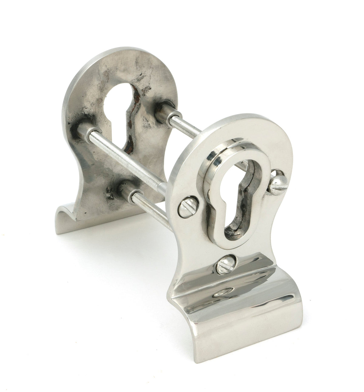 50mm Euro Door Pull (Back to Back Fixings) by From The Anvil