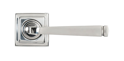 Avon Round Lever on Rose Set (Sprung) by From The Anvil