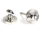 From The Anvil's Polished Marine SS (316) Round Thumbturn Set