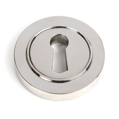 From The Anvil's Polished Marine SS (316) Round Escutcheon