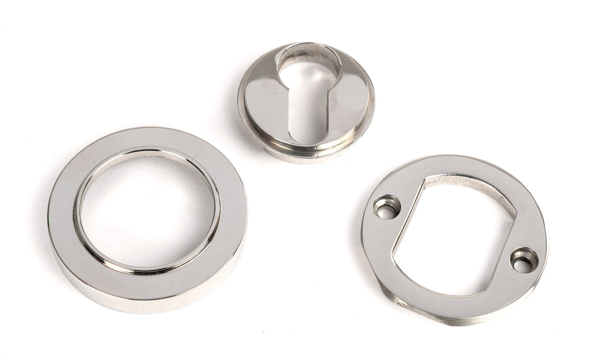 Round Euro Escutcheon by From The Anvil