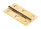 From The Anvil's Polished Brass Butt Hinge (pair)
