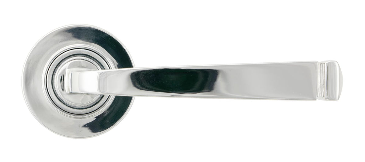 Avon Round Lever on Rose Set (Unsprung) by From The Anvil